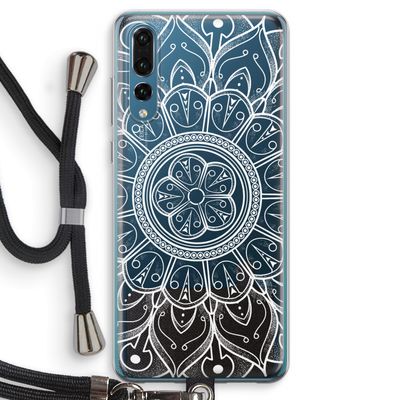 Roses Are Red: Huawei P20 Pro Transparant Hoesje met koord
