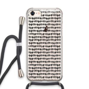 Crazy shapes: iPhone 7 Transparant Hoesje met koord