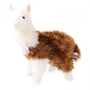 Pluche lama knuffel 28 cm   -