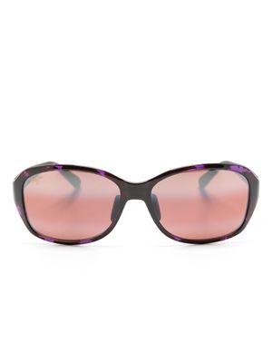 Maui Jim lunettes de soleil à monture ronde - Noir