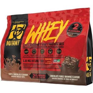 Mutant Whey Dual Chamber Bag 1800gr Triple Choco / Fudge Brownie