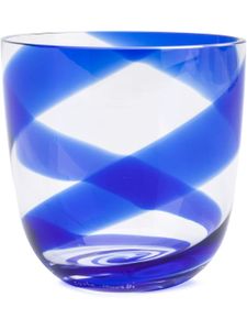 Carlo Moretti verre imprimé - Bleu