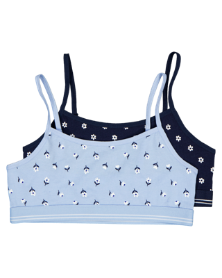 Claire Croptop - Blauw Claire Croptop - Blauw