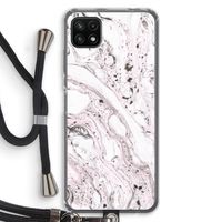 Mengelmoes: Samsung Galaxy A22 5G Transparant Hoesje met koord Mengelmoes: Samsung Galaxy A22 5G Transparant Hoesje met koord