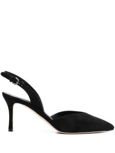 Ferragamo escarpins à boucle 80 mm - Noir