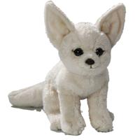 Carl Dick Knuffel Fennec woestijnvos - zachte pluche stof - premium kwaliteit knuffels - 28 cm
