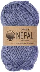 Drops Nepal Uni Colour 6220 Zachtblauw