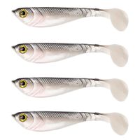 Pulse Shad 4 Stuks 8cm Whitefish Kunstaas - thumbnail