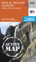 Wandelkaart - Topografische kaart 450 OS Explorer Map | Active Wick / The Flow Country | Ordnance Survey