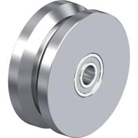 Blickle DSPK 101K Dubbel geflensd wiel Wieldiameter: 100 mm Draagvermogen (max.): 600 kg 1 stuk(s)