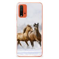 Xiaomi Poco M3 TPU Hoesje Paarden