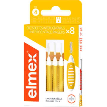 Elmex Interdentale Ragers 0.7mm 8 Stuks bij Jumbo