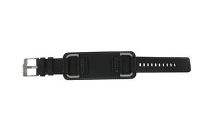 Horlogeband Fossil JR1196 Leder Donkerbruin 24mm