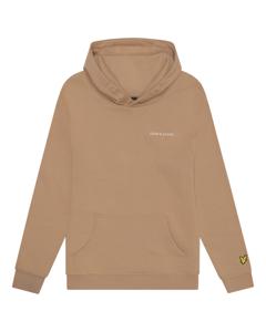 Lyle & Scott Hoodie script - W122 Zand Storm