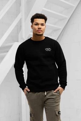 Quotrell Atelier Milano Sweater Heren Zwart - Maat S - Kleur: WitZwart | Soccerfanshop