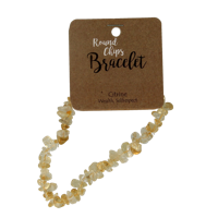 Steengoed Splitarmband citrien 1 Stuks