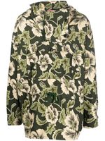 Kenzo veste légère à fleurs - Vert