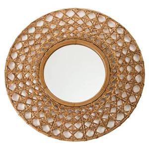 Fine Asianliving Ronde Wandspiegel Frame Handgeweven