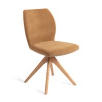 Jesper Home Eetkamerstoel 'Ikata' Revolve Oak Natural, kleur Honey Harvest