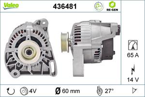 Valeo Alternator/Dynamo 436481