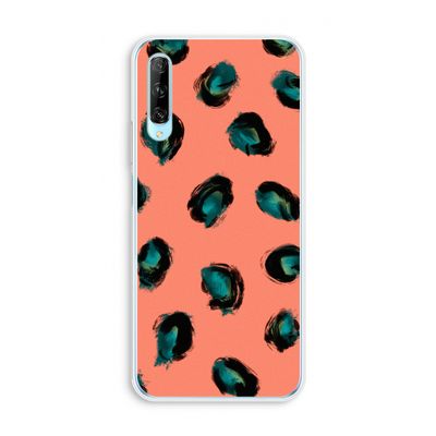 Pink Cheetah: Huawei P Smart Pro Transparant Hoesje