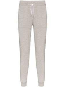 Maison Kitsuné pantalon de jogging à lien de resserrage - Gris