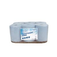 Handdoekrol cleaninq matic 2laags 150m blauw