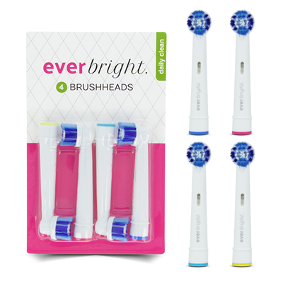 Everbright Everbright DailyClean opzetborstels - 4 stuks