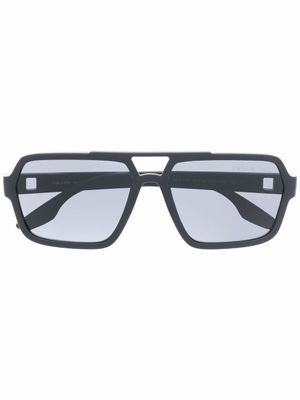 Prada Eyewear lunettes de soleil à monture carrée oversize - Noir