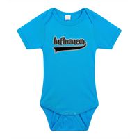 Baby rompertje - Influencer - blauw - cadeau romper - kraamcadeau - thumbnail