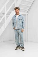 Project X Paris Denim-Set Heren Lichtblauw - Maat S - Kleur: Lichtblauw | Soccerfanshop