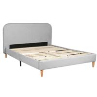 Bed Home ESPRIT Lichtgrijs 170 X 219 X 104 CM
