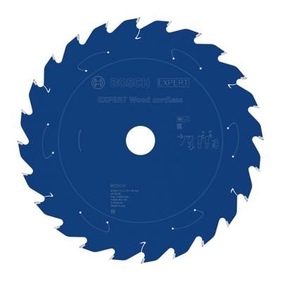 Bosch Accessoires EXPERT Wood cordless Cirkelzaagblad | 254 x 2,1/1,6 x 30 mm | T24 - 2608902175