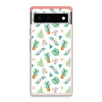 Ananas bladeren: Google Pixel 6 Transparant Hoesje