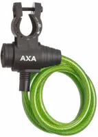 Spiraalkabelslot AXA Zipp 120/8 - groen (op kaart)