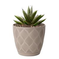 Form Plastic Plantenpot/bloempot New Age - kunststof - beige - D23 x H21 cm - thumbnail