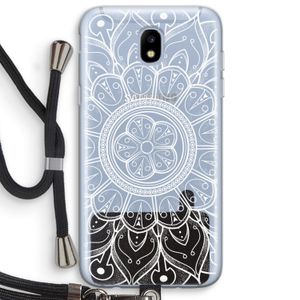 Roses Are Red: Samsung Galaxy J5 (2017) Transparant Hoesje met koord