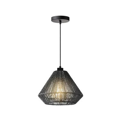 Label51 Zwart jute hanglampIbiza Ø 25cm - MT-2320