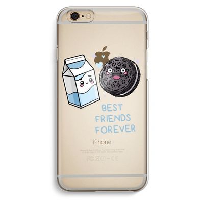 Best Friend Forever: iPhone 6 / 6S Transparant Hoesje