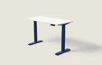 Desktronic HomeOne bureau Diepblauw / Wit / 140x70 cm