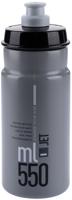 ELITE bidon "jet plus" bottle jet plus 550ml clear/grey
