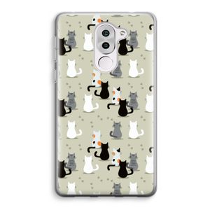 Katten: Honor 6X Transparant Hoesje