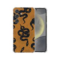 Samsung Galaxy S25 Hoesje - Snakes TPU Antishock