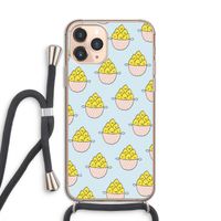 Citroenen: iPhone 11 Pro Transparant Hoesje met koord