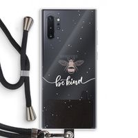 Be(e) kind: Samsung Galaxy Note 10 Plus Transparant Hoesje met koord