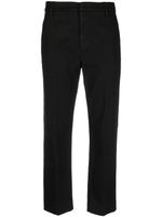 DONDUP pantalon de tailleur à coupe courte - Noir