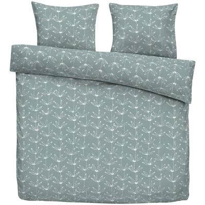 2e Halve Prijs Leen Bakker - Dekbedovertrek Pippa - Grijs - 200x220 Cm - Katoen/Polyester - Grijs#Blauw