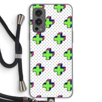 8-bit N°10: OnePlus Nord 2 5G Transparant Hoesje met koord