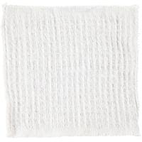 Creativ Company Stoffen doek, afm 24x26 cm, wit, 12 stuk/ 1 doos