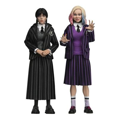 NECA Wednesday Addams and Enid